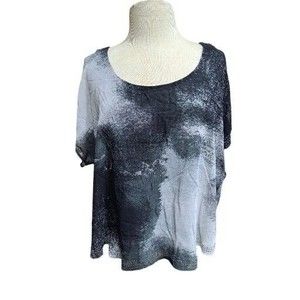 World Unity Semi Sheer Lined Top Ombre Tiny Studs